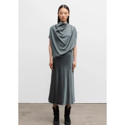 Bluser & Skjorter<Ahlvar Gallery Milly silke top faded Grøn