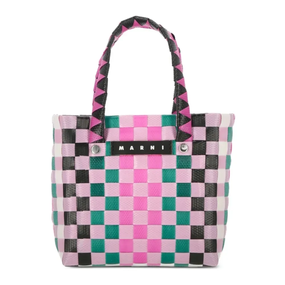 Tasker^Marni Mini Basket Taske Multifarvet