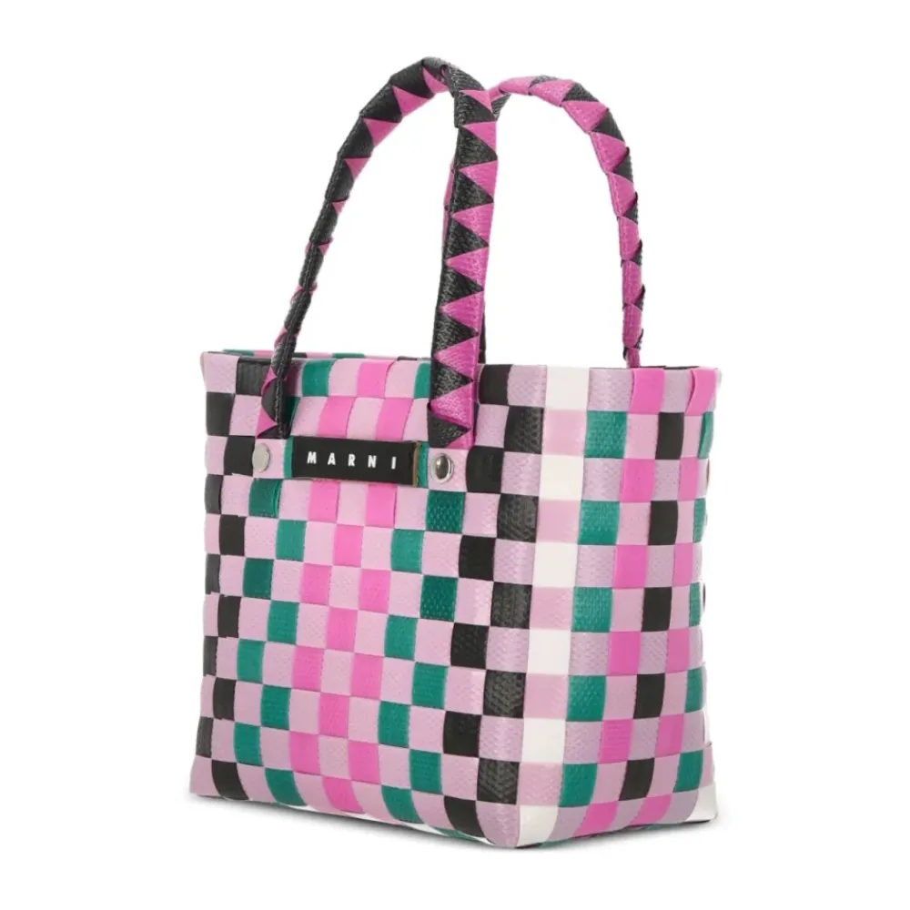 Tasker^Marni Mini Basket Taske Multifarvet