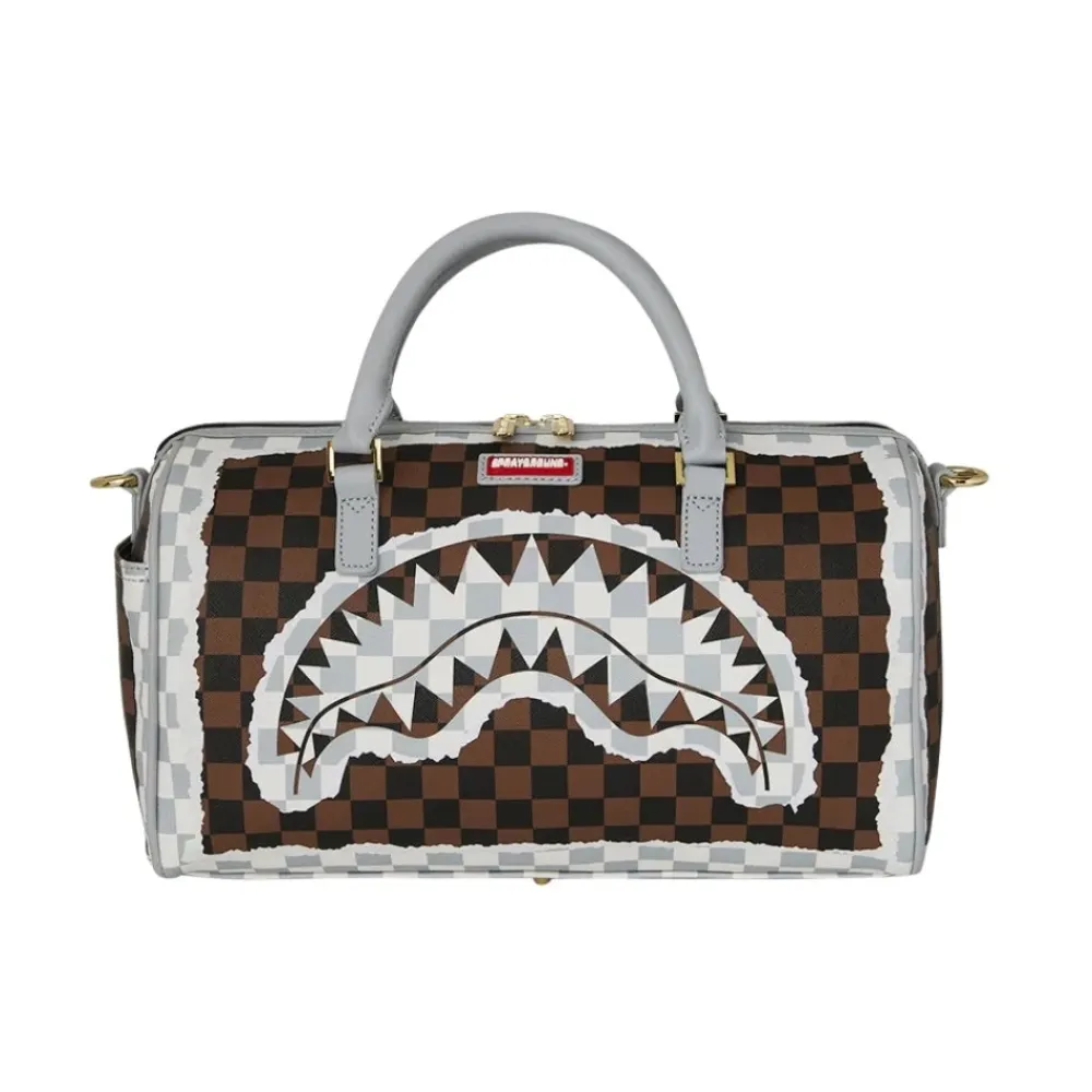 Rejsetasker^SPRAYGROUND Mini Duffle Sharks Multifarvet
