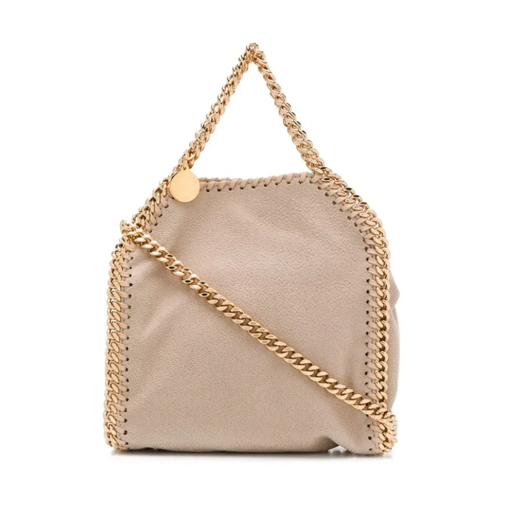 Håndtasker<Stella McCartney Mini Falabella Tote Bag Beige