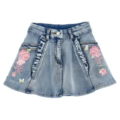 Kjoler & Nederdele^Monnalisa Mini Gonna Jeans 70s Blå
