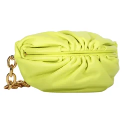 Clutch<Bottega Veneta Mini Læder Bæltetaske Grøn