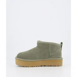Støvler^UGG Mini Platform Moss Green Børnesko Grøn