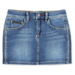 Kjoler & Nederdele^Philipp Plein Mini Skirt Iconic Plein Blå
