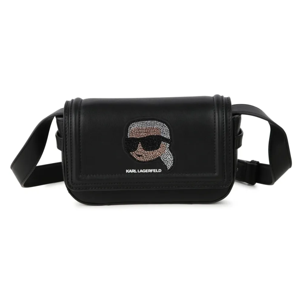 Tasker<Karl Lagerfeld Mini Skuldertaske Sort