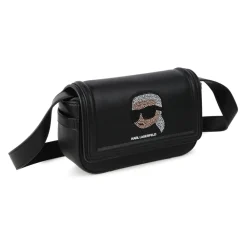 Tasker<Karl Lagerfeld Mini Skuldertaske Sort