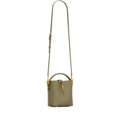 Håndtasker<Saint Laurent Mini Skuldertaske med Cassandre-lukning Grøn