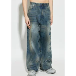 Jeans<Balenciaga Minimal Baggy Pants Blå