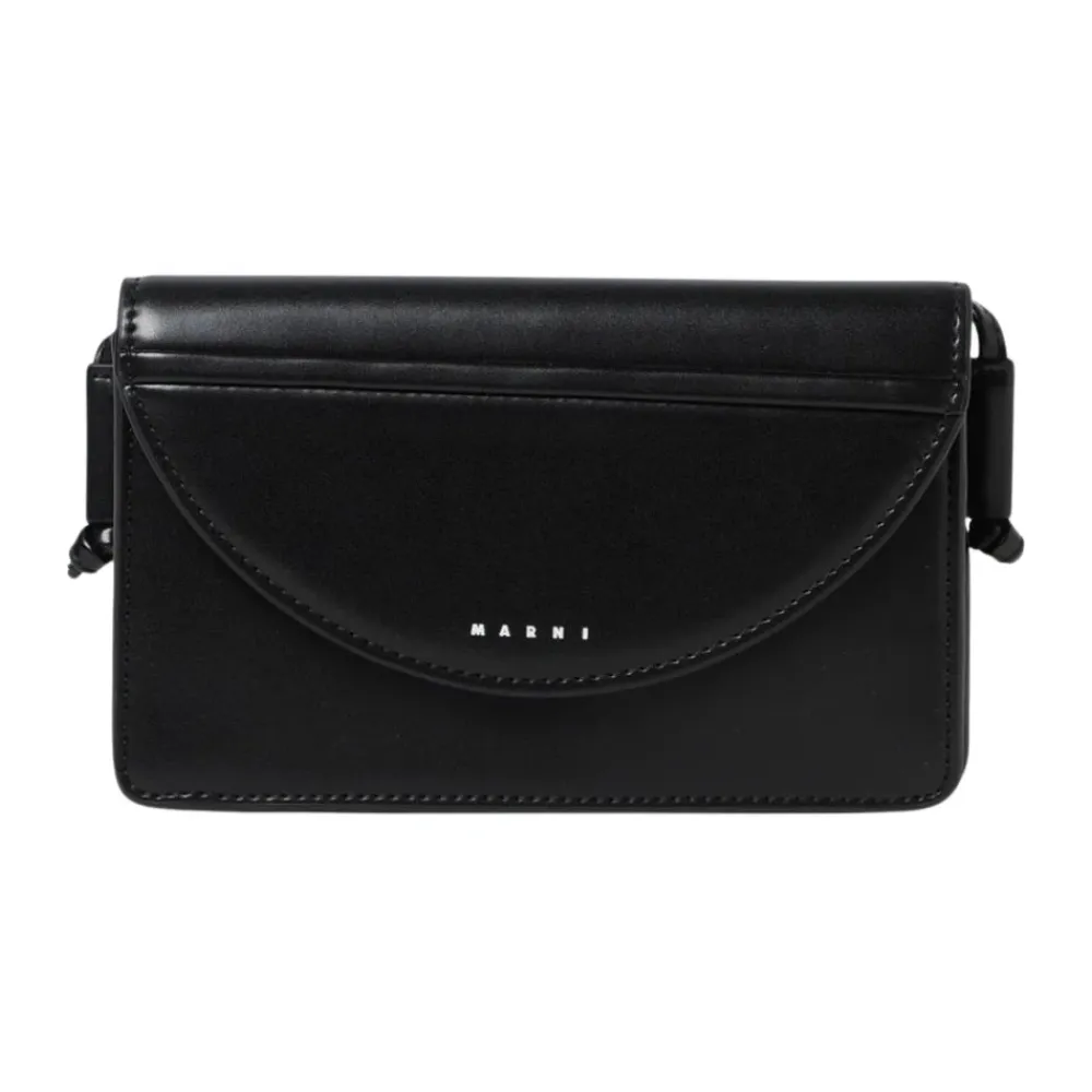 Tasker<Marni Mint Skuldertaske Sort