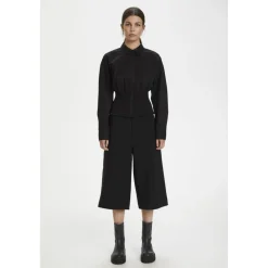 Bluser & Skjorter<Gestuz Miriam Cotton Shirt Sort