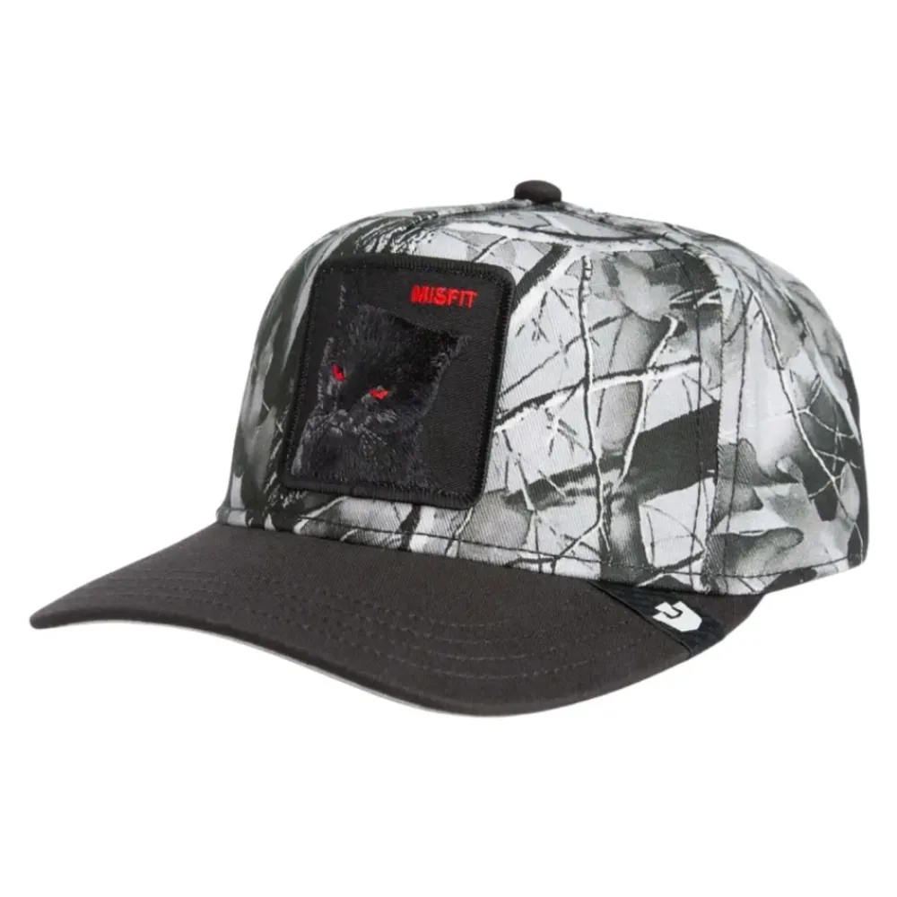 Huer, Kasketter & Hatte|Huer & Kasketter<Goorin Bros Misfit Camo 5 Panels Cap Grå