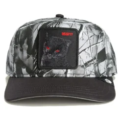 Huer, Kasketter & Hatte|Huer & Kasketter<Goorin Bros Misfit Camo 5 Panels Cap Grå