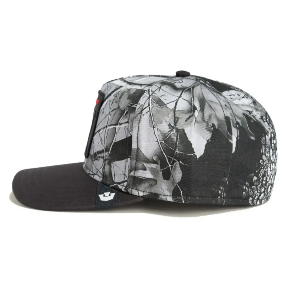 Huer, Kasketter & Hatte|Huer & Kasketter<Goorin Bros Misfit Camo 5 Panels Cap Grå