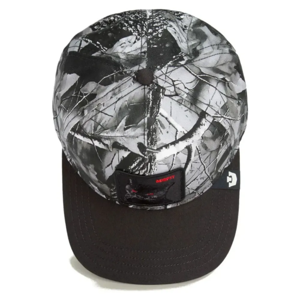 Huer, Kasketter & Hatte|Huer & Kasketter<Goorin Bros Misfit Camo 5 Panels Cap Grå