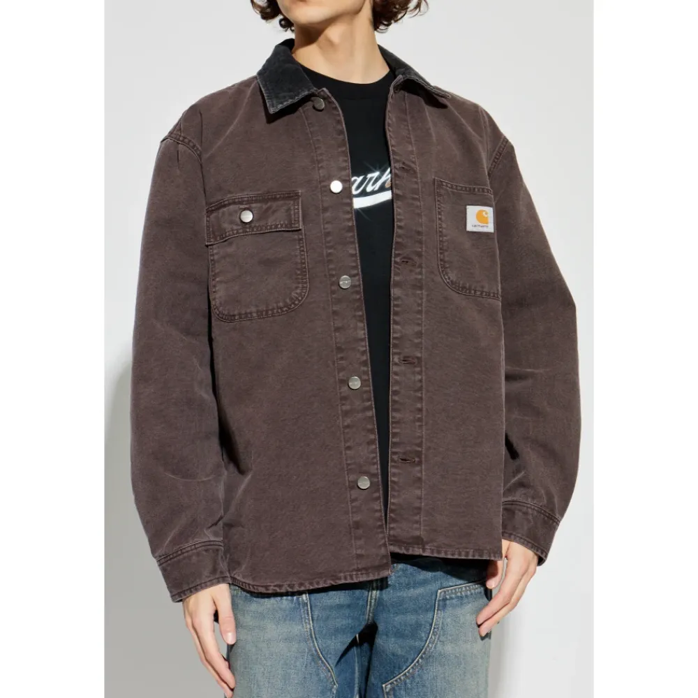 Skjorter<Carhartt Wip Mitch Denim Shirt Brun