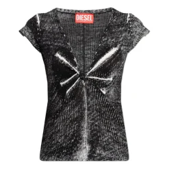 T-Shirts^Diesel M-Lilou T-shirt Sort