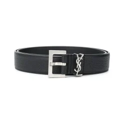 Bælter^Saint Laurent Mænds Nero Bælter Sort