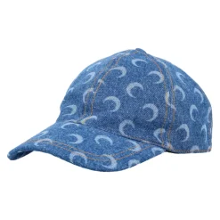 Huer & Kasketter<Marine Serre Måne Laser Denim Baseball Cap Lyse Blå