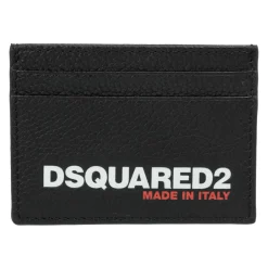 Punge & Kortholder<Dsquared2 Mønstret Kortholder Sort