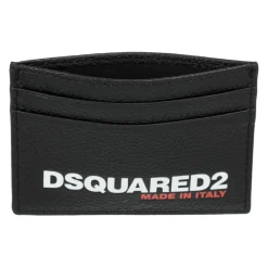 Punge & Kortholder<Dsquared2 Mønstret Kortholder Sort