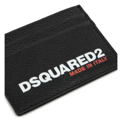 Punge & Kortholder<Dsquared2 Mønstret Kortholder Sort