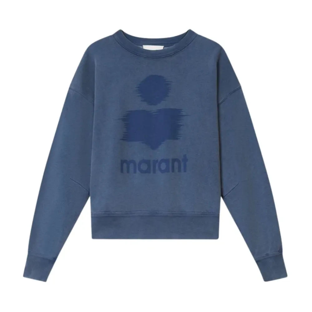 Sweatshirts^Isabel Marant Mobyli Sweatshirt Blå
