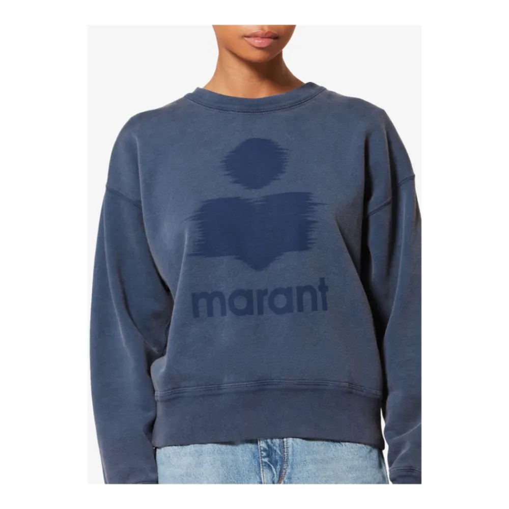 Sweatshirts^Isabel Marant Mobyli Sweatshirt Blå