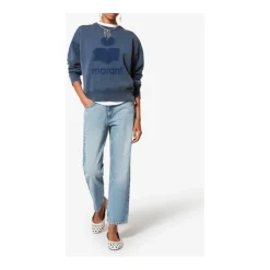 Sweatshirts^Isabel Marant Mobyli Sweatshirt Blå