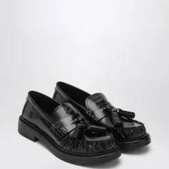 Loafers<Miu Miu Mocassino Sort