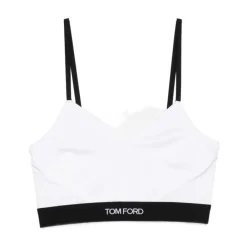 T-Shirts & Toppe^Tom Ford Modal Signature Top Hvid