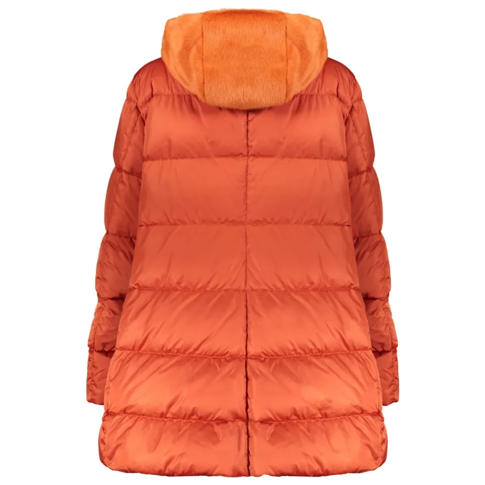 Jakker<Herno Modern Down Jacket Orange