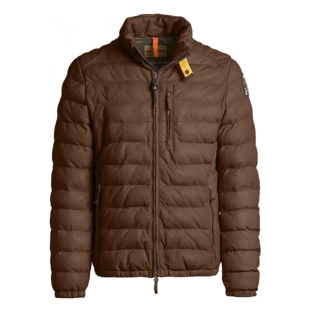 Jakker<Parajumpers Modern Læderjakke Brun