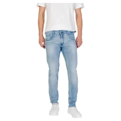 Jeans^Replay Moderne Loose Fit Jeans Blå