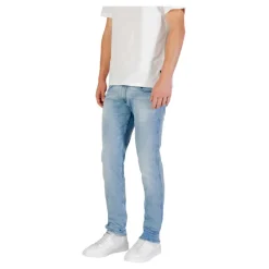 Jeans^Replay Moderne Loose Fit Jeans Blå