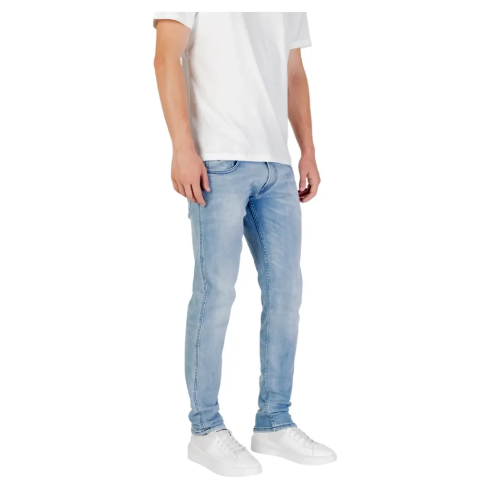 Jeans^Replay Moderne Loose Fit Jeans Blå