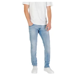 Jeans^Replay Moderne Loose Fit Jeans Blå
