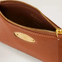 Clutch^Mulberry Moderne Møntpung med Plaque-Detalje Brun