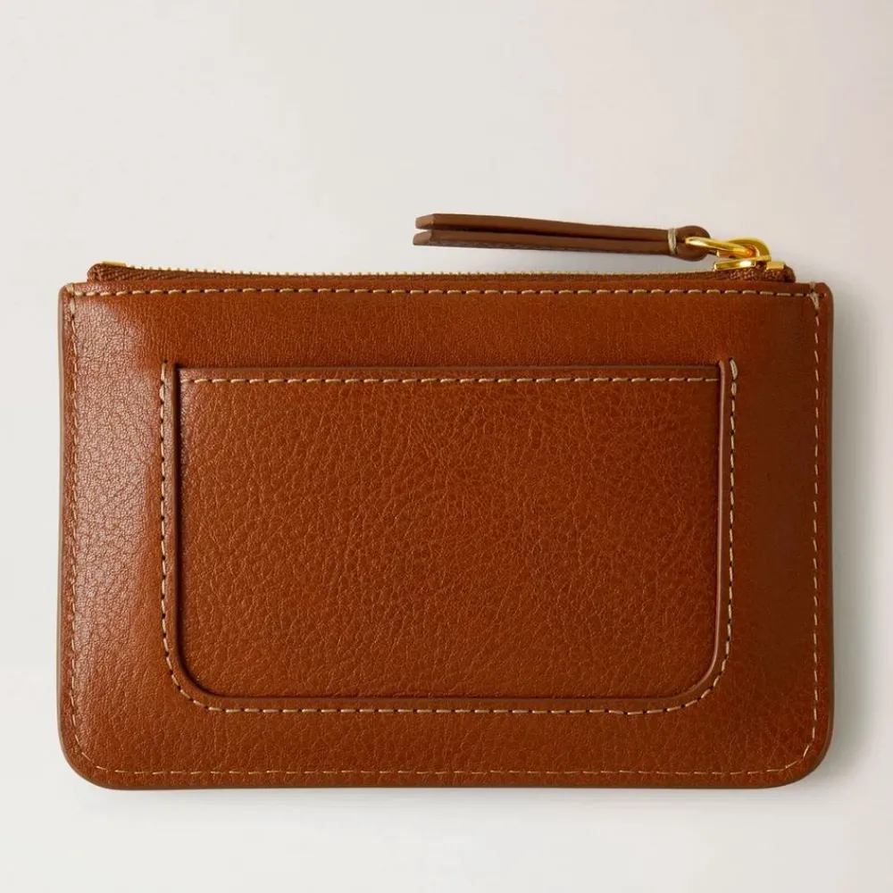 Clutch^Mulberry Moderne Møntpung med Plaque-Detalje Brun