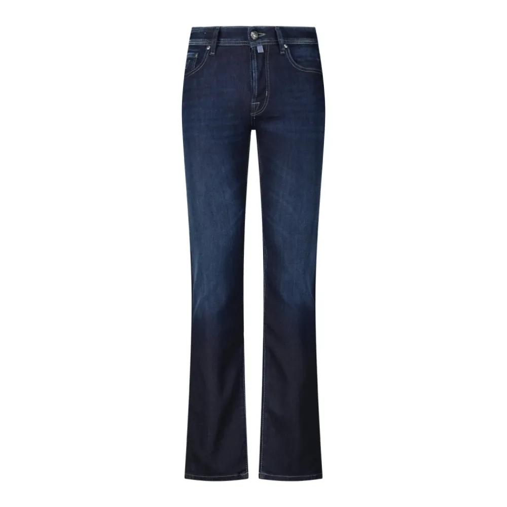 Jeans^Jacob Cohën Moderne Slim-Fit Denim Jeans Blå
