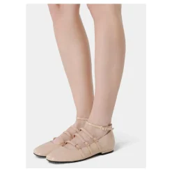 Ballerina Sko^L37 Moderne Stilfuldt Fodtøj og Tilbehør Beige