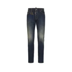 Jeans<Dsquared2 Moderne Tøjkollektion Blå