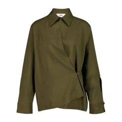 Bluser & Skjorter<Fendi Mohair og uldskjorte Grøn