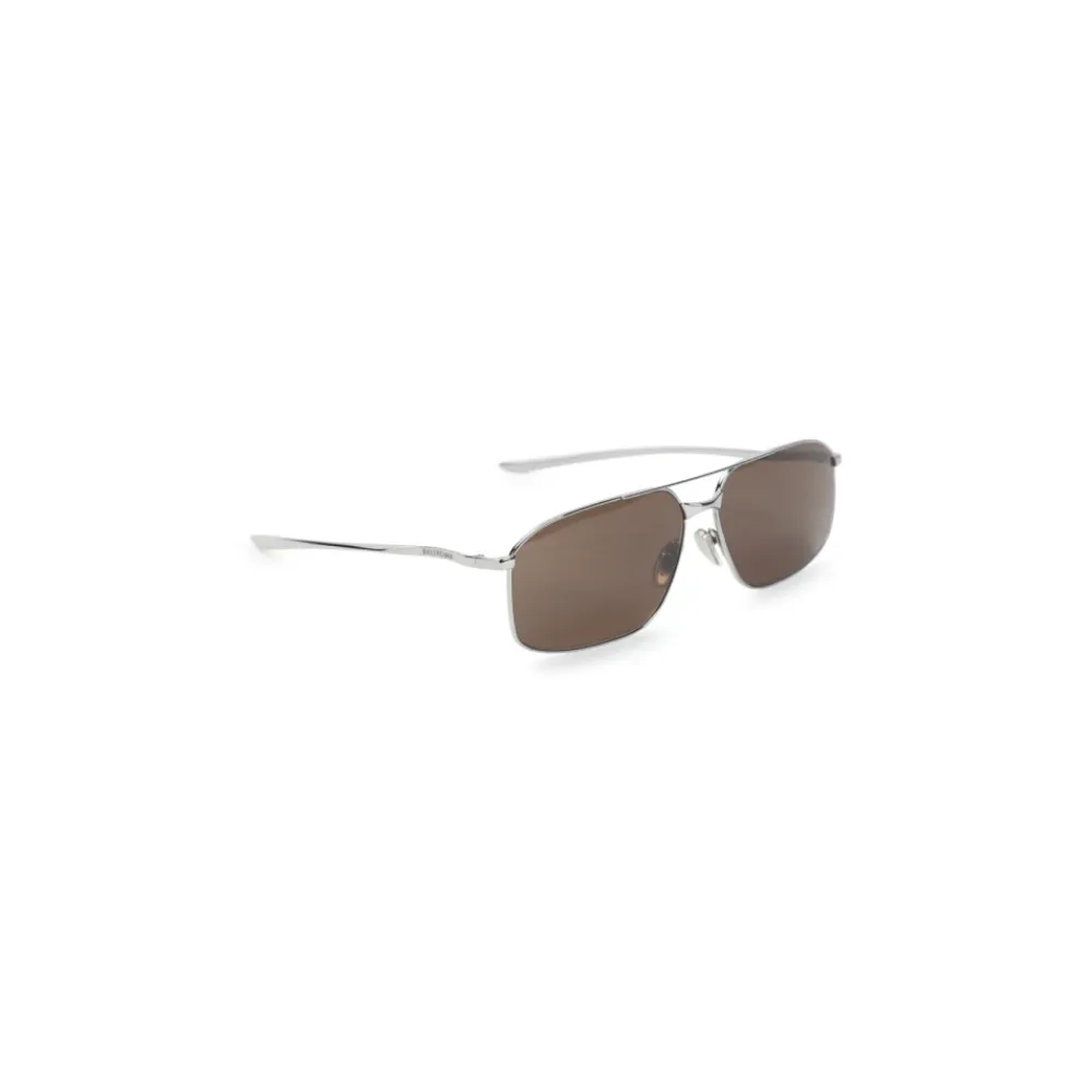 Solbriller|Solbriller<Balenciaga Monday Navigator Sunglasses Brun