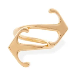 Smykker^Off White Mono Arrow Logo Ring Gul