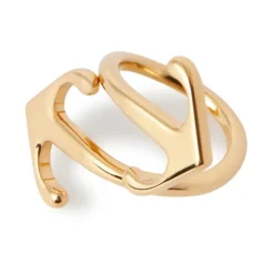 Smykker^Off White Mono Arrow Logo Ring Gul