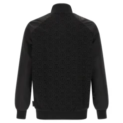 Træningsjakker<Philipp Plein Monogram Jacquard Sweatshirt Sort