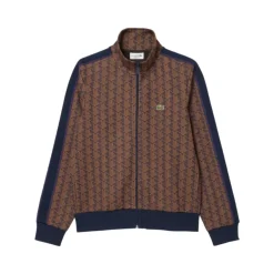 Træningsjakker^Lacoste Monogram Jacquard Zip Jacket Multifarvet