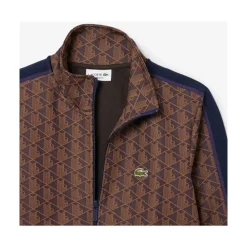 Træningsjakker^Lacoste Monogram Jacquard Zip Jacket Multifarvet