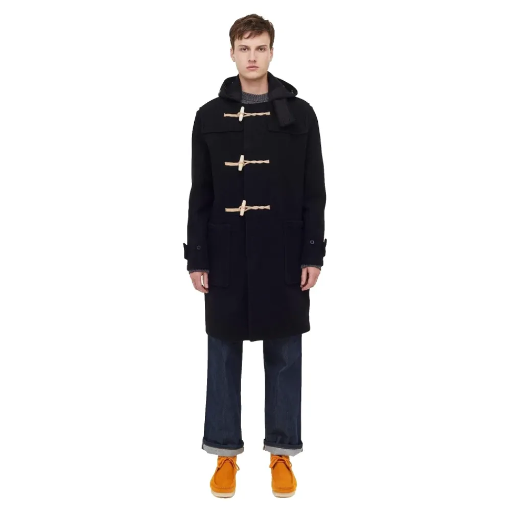 Frakker<Gloverall Monty Duffle Coat Sort